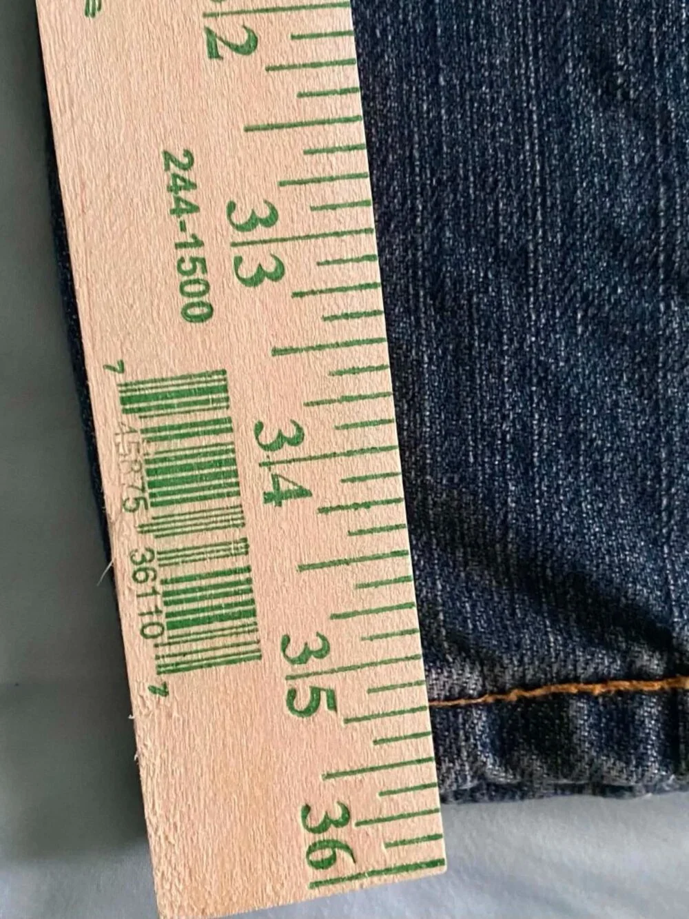Levi's 559 Relaxed Straight Jeans Men's W42 L36 Blue Medium Wash 100% Cotton
